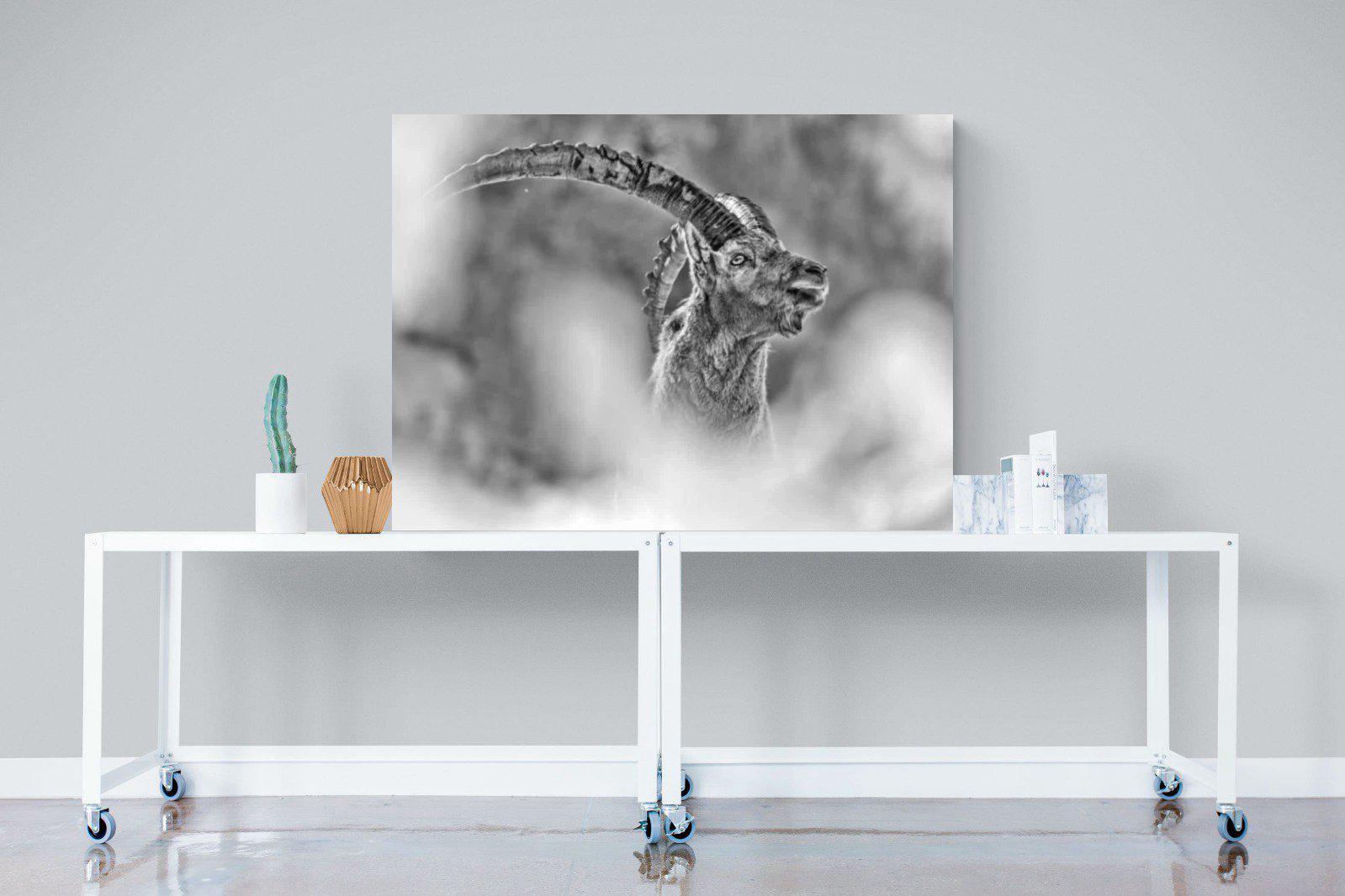 Ibex-Wall_Art-120 x 90cm-Mounted Canvas-No Frame-Pixalot