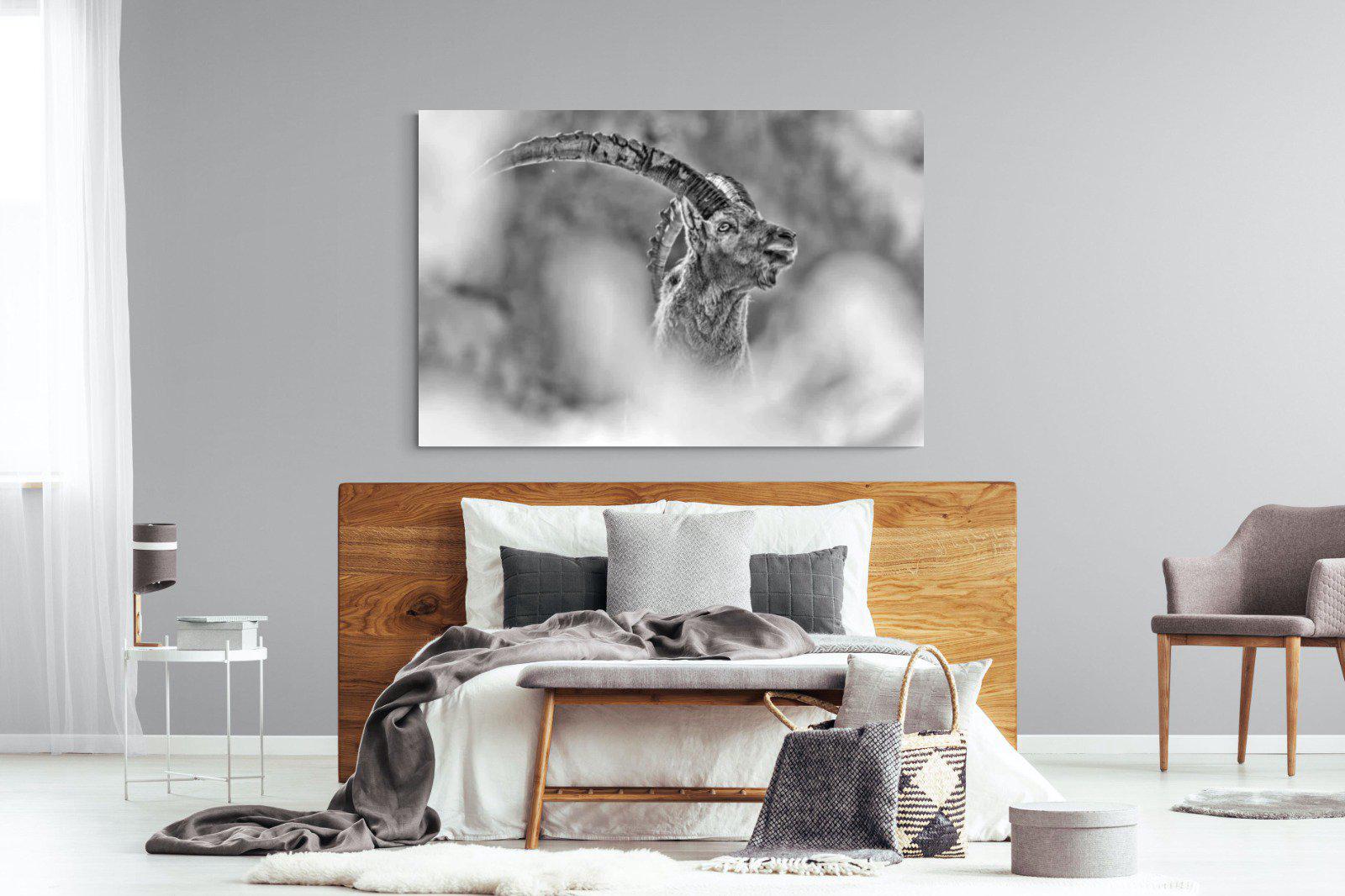 Ibex-Wall_Art-150 x 100cm-Mounted Canvas-No Frame-Pixalot