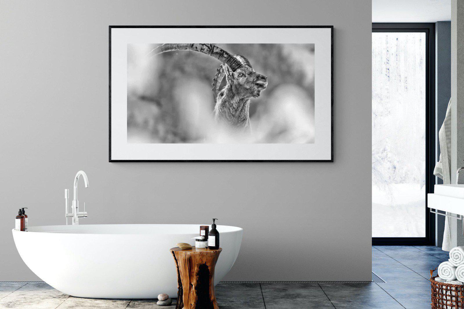 Ibex-Wall_Art-180 x 110cm-Framed Print-Black-Pixalot