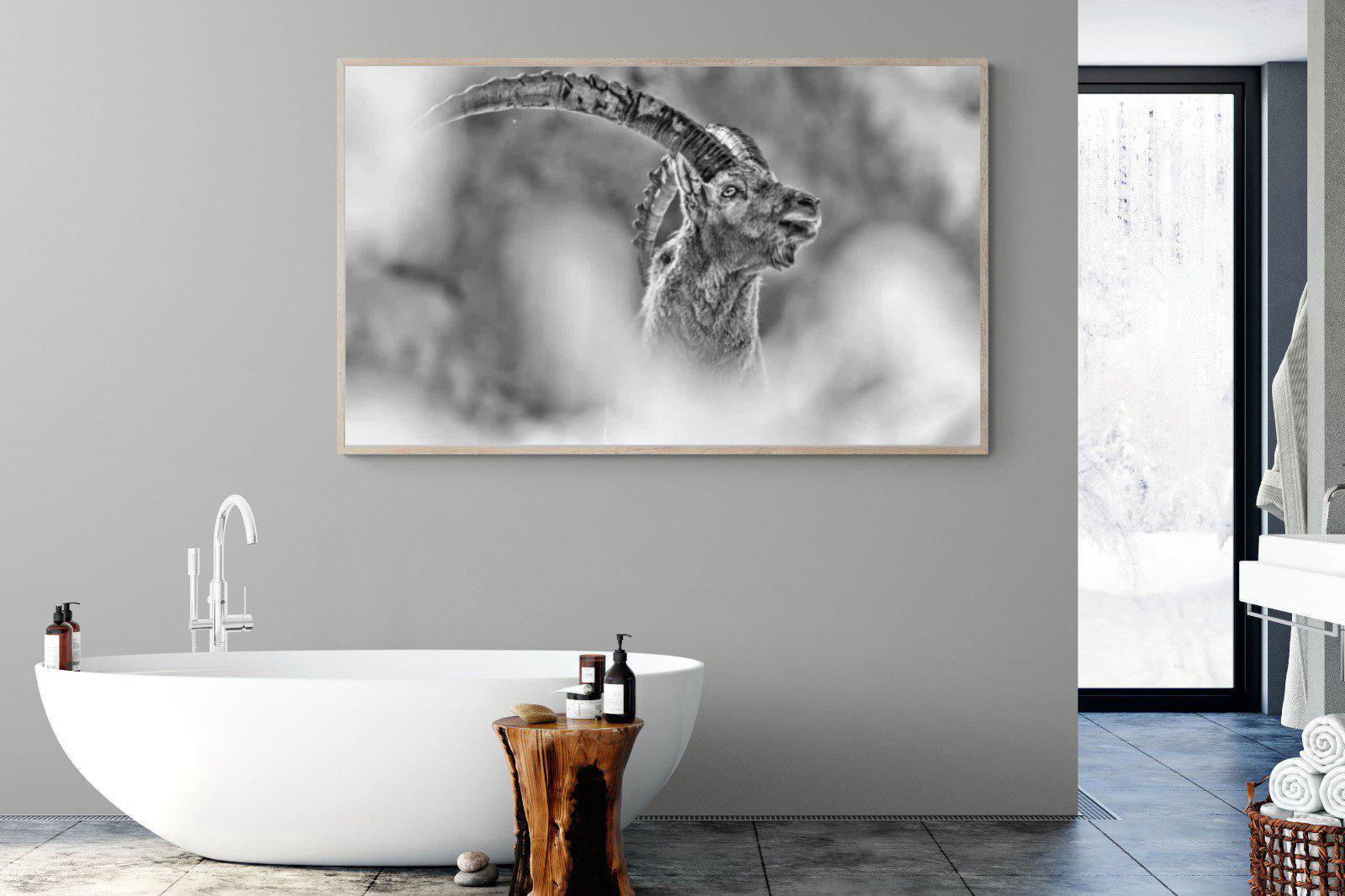 Ibex-Wall_Art-180 x 110cm-Mounted Canvas-Wood-Pixalot