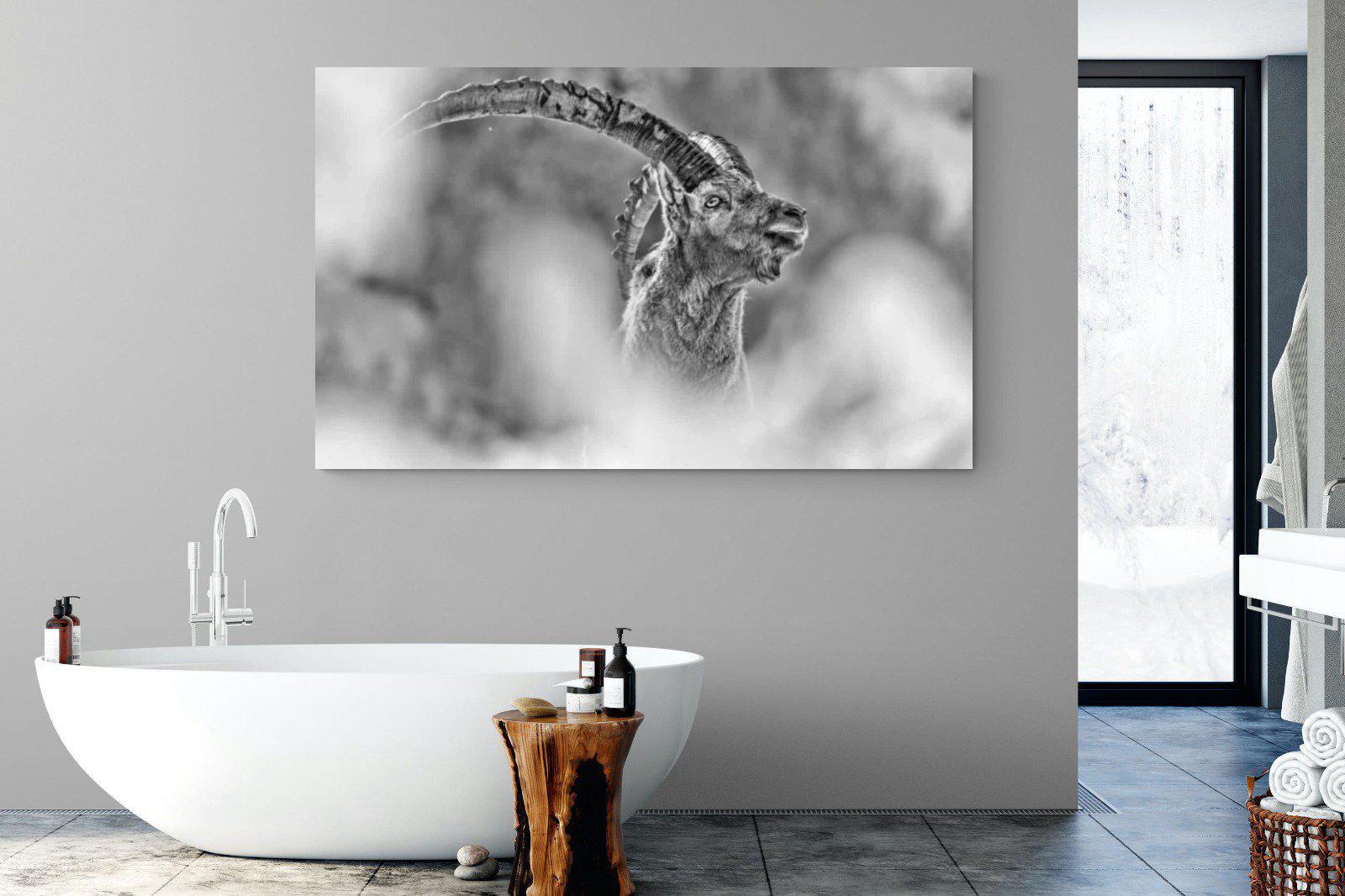 Ibex-Wall_Art-180 x 110cm-Mounted Canvas-No Frame-Pixalot