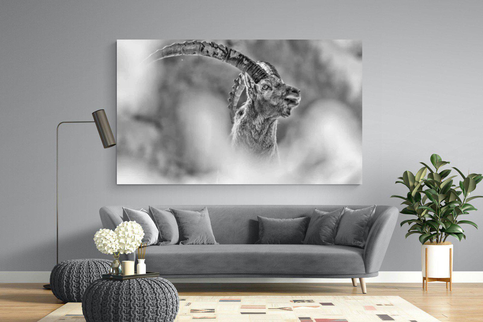 Ibex-Wall_Art-220 x 130cm-Mounted Canvas-No Frame-Pixalot