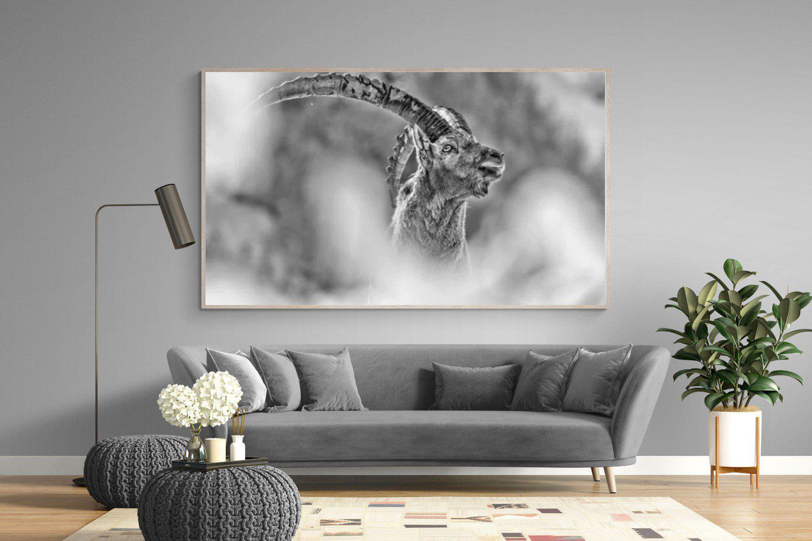 Ibex-Wall_Art-220 x 130cm-Mounted Canvas-Wood-Pixalot