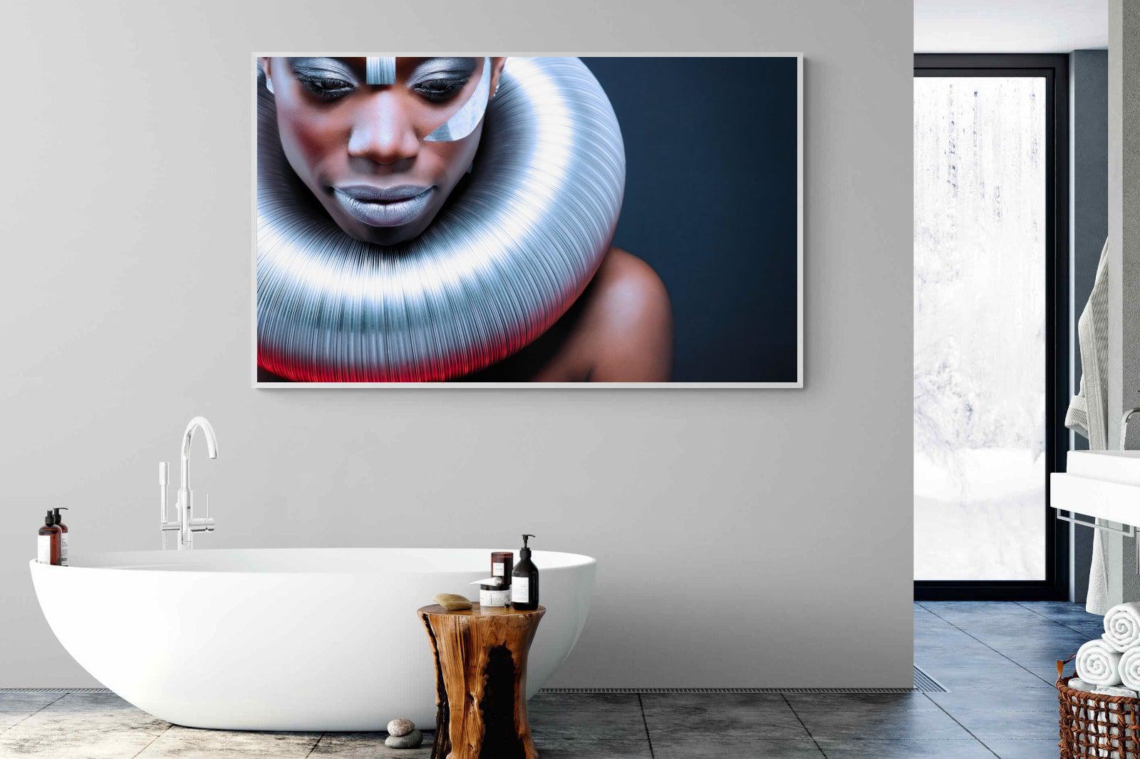 Ice Queen-Wall_Art-180 x 110cm-Mounted Canvas-White-Pixalot