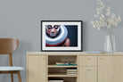 Ice Queen-Wall_Art-60 x 45cm-Framed Print-Black-Pixalot