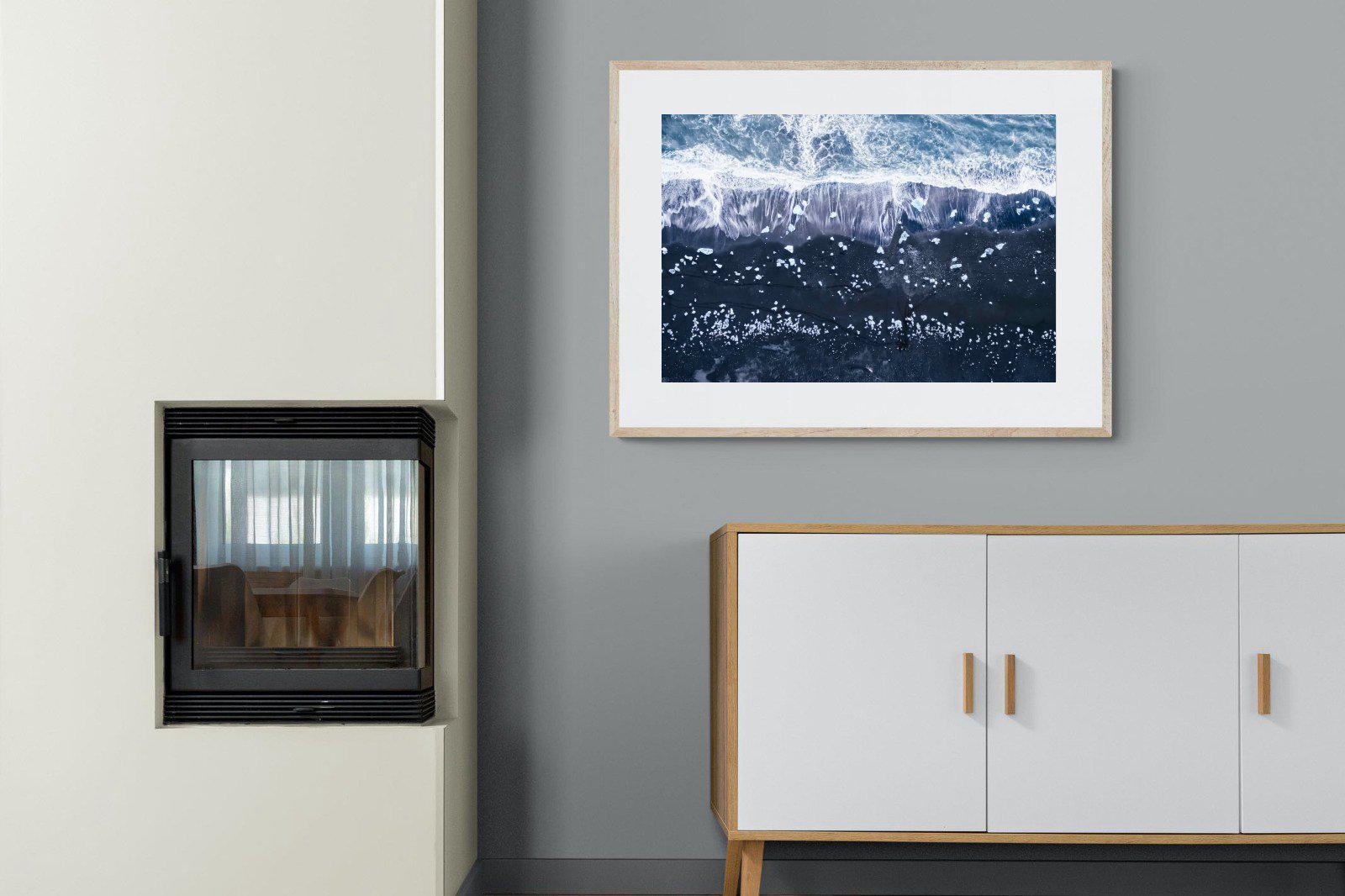 Iceland-Wall_Art-100 x 75cm-Framed Print-Wood-Pixalot