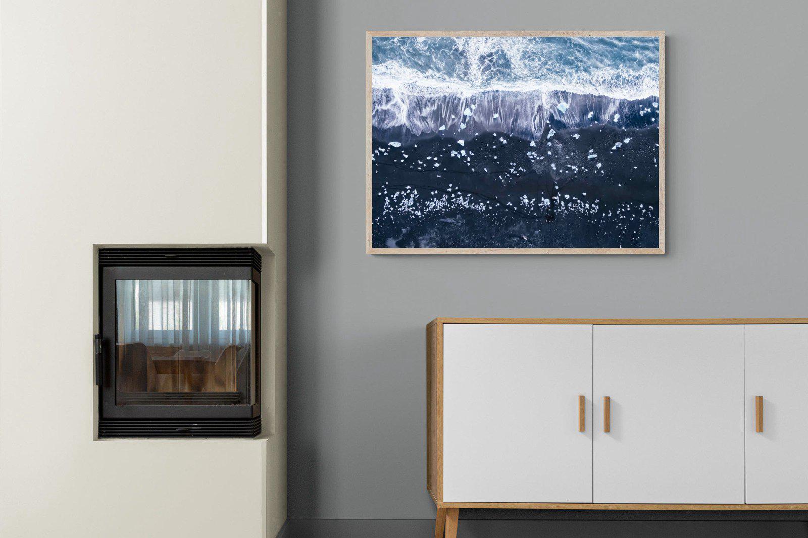 Iceland-Wall_Art-100 x 75cm-Mounted Canvas-Wood-Pixalot