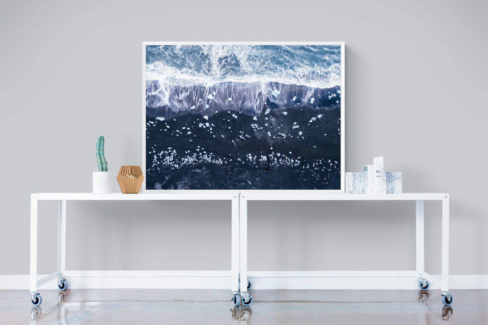 Iceland-Wall_Art-120 x 90cm-Mounted Canvas-White-Pixalot