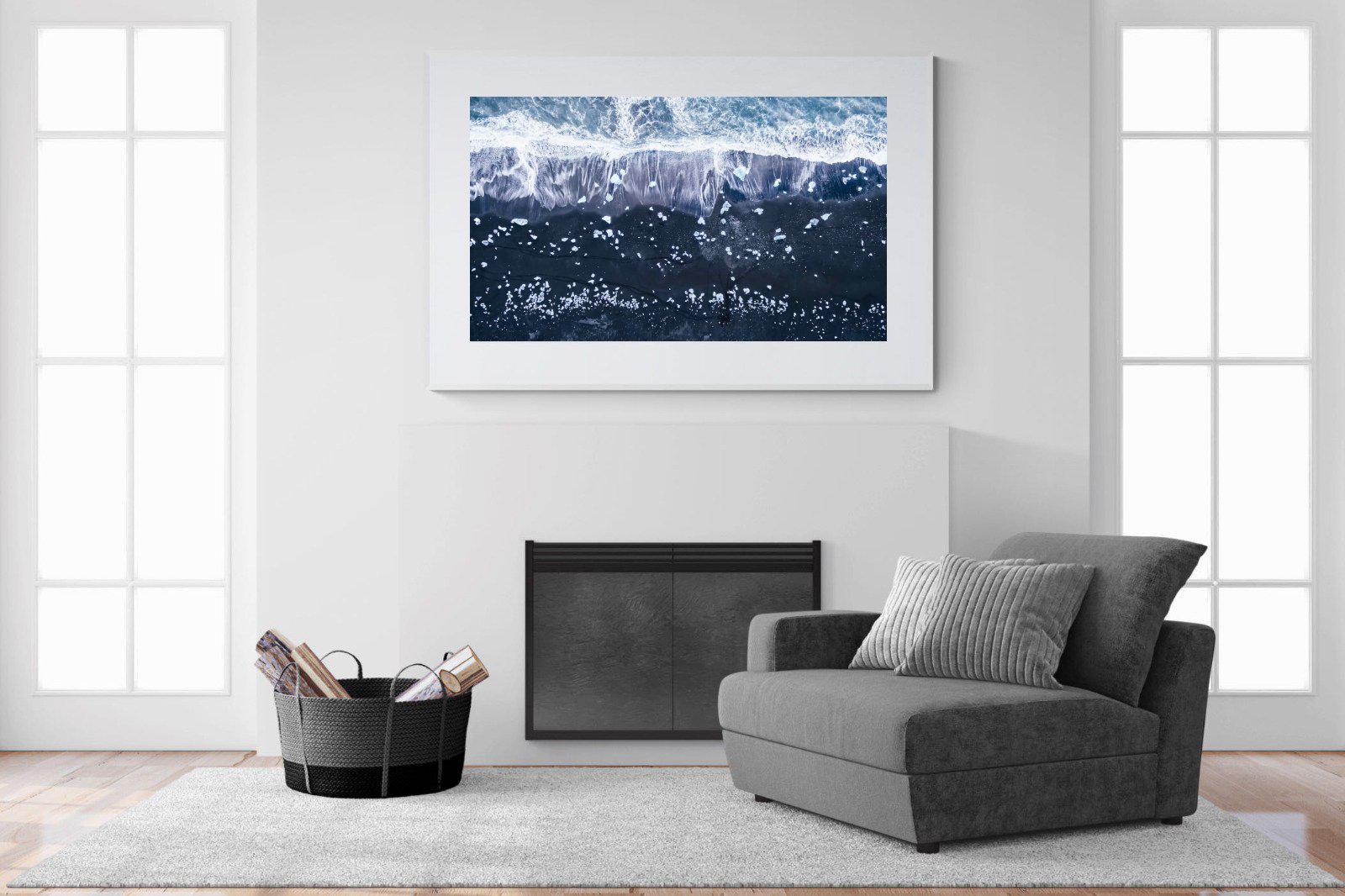 Iceland-Wall_Art-150 x 100cm-Framed Print-White-Pixalot