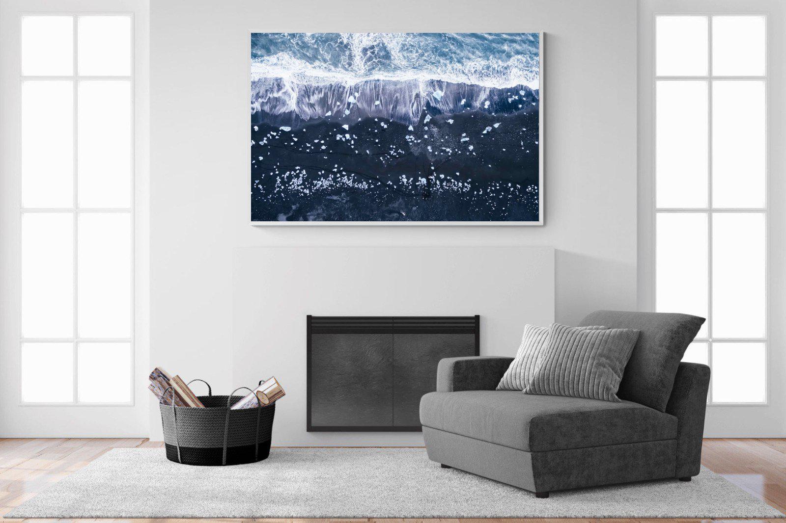 Iceland-Wall_Art-150 x 100cm-Mounted Canvas-White-Pixalot