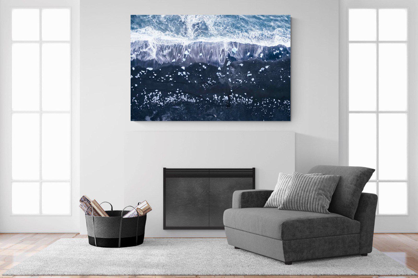 Iceland-Wall_Art-150 x 100cm-Mounted Canvas-No Frame-Pixalot