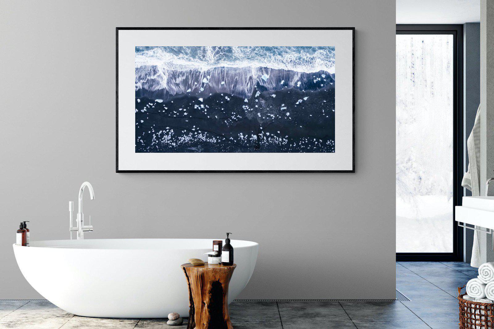 Iceland-Wall_Art-180 x 110cm-Framed Print-Black-Pixalot