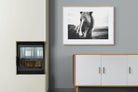 Icelandic Pony-Wall_Art-100 x 75cm-Framed Print-Wood-Pixalot