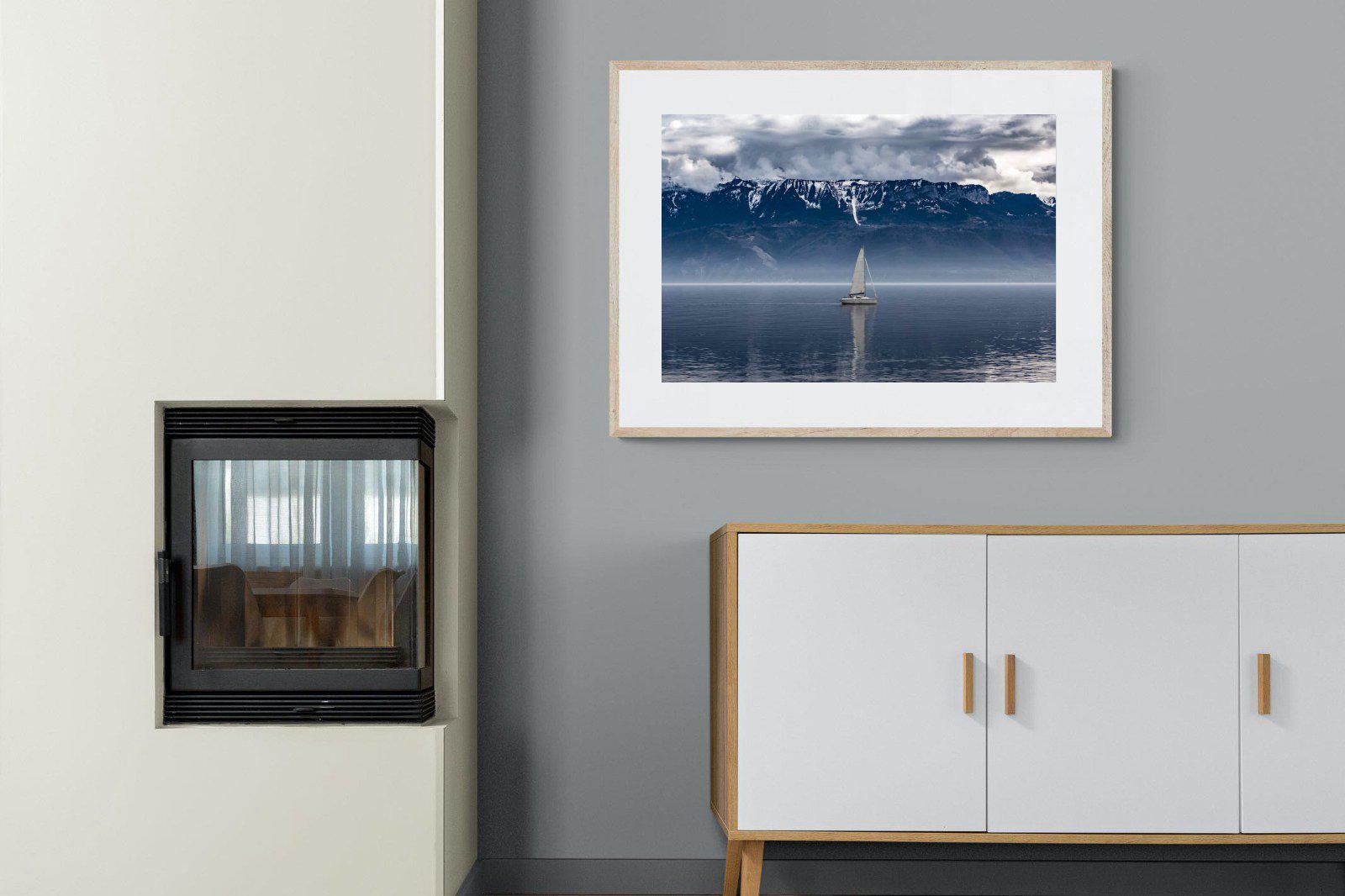 Icelandic Sails-Wall_Art-100 x 75cm-Framed Print-Wood-Pixalot