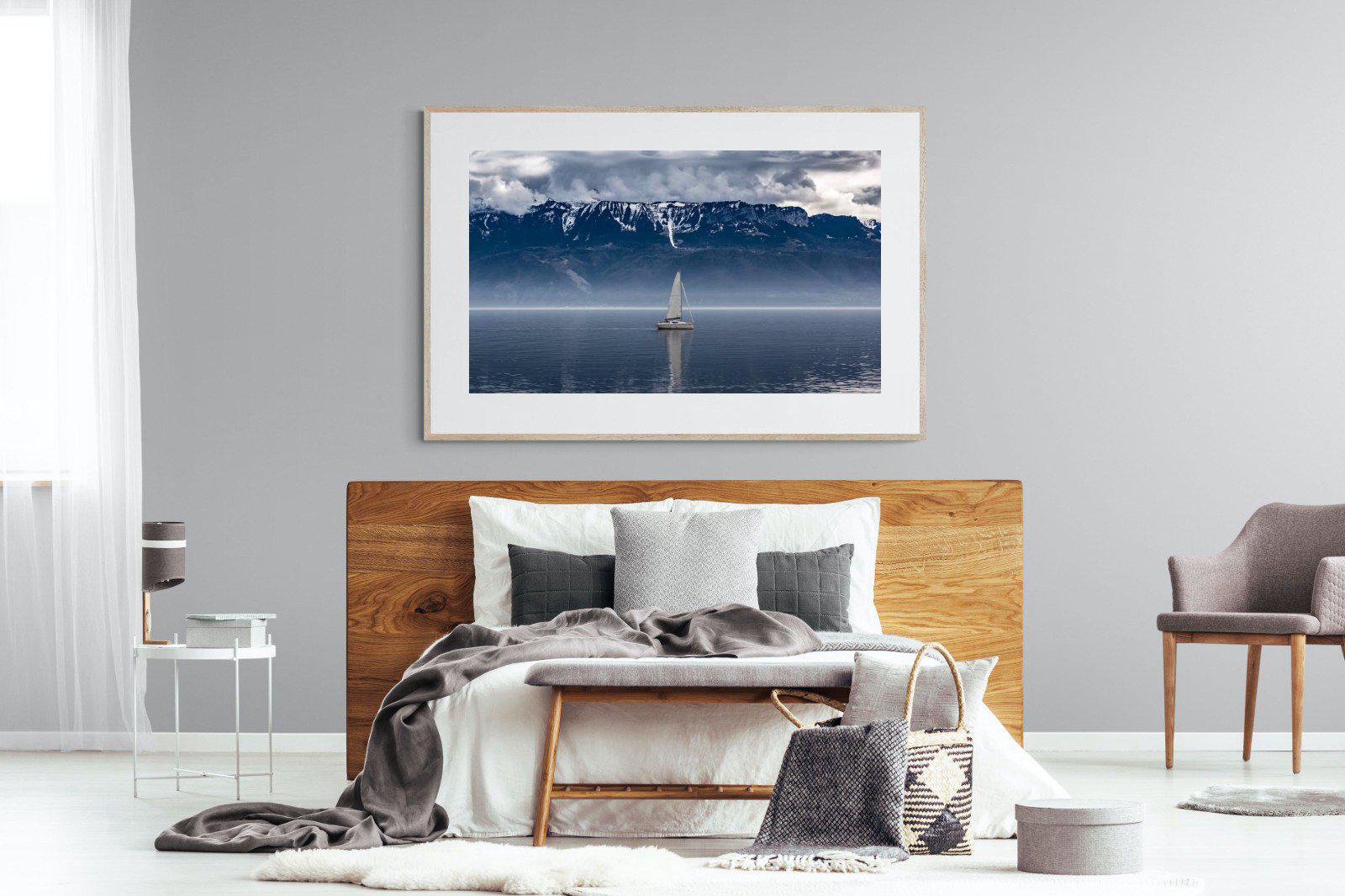 Icelandic Sails-Wall_Art-150 x 100cm-Framed Print-Wood-Pixalot