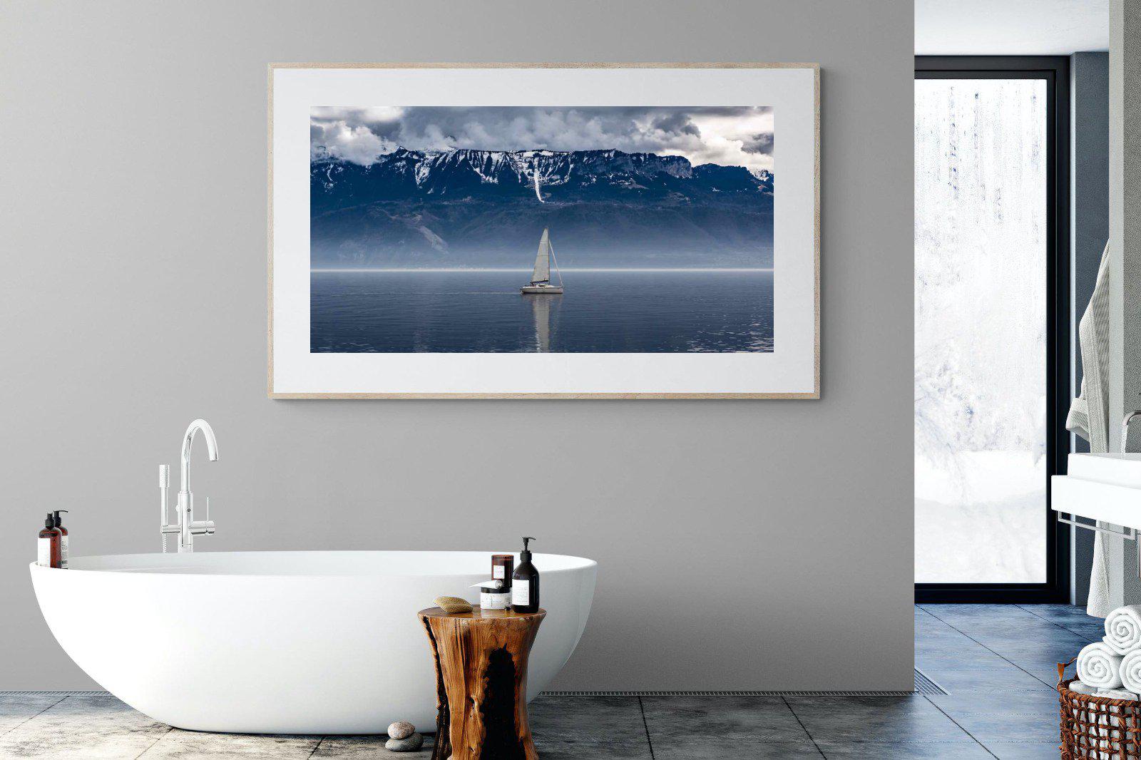Icelandic Sails-Wall_Art-180 x 110cm-Framed Print-Wood-Pixalot