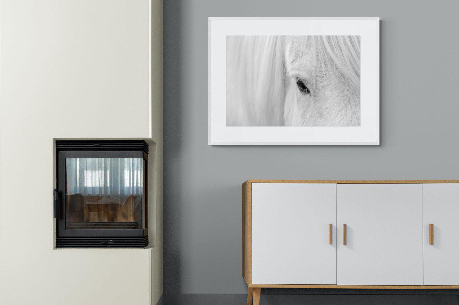 Icelandic Whisper-Wall_Art-100 x 75cm-Framed Print-White-Pixalot