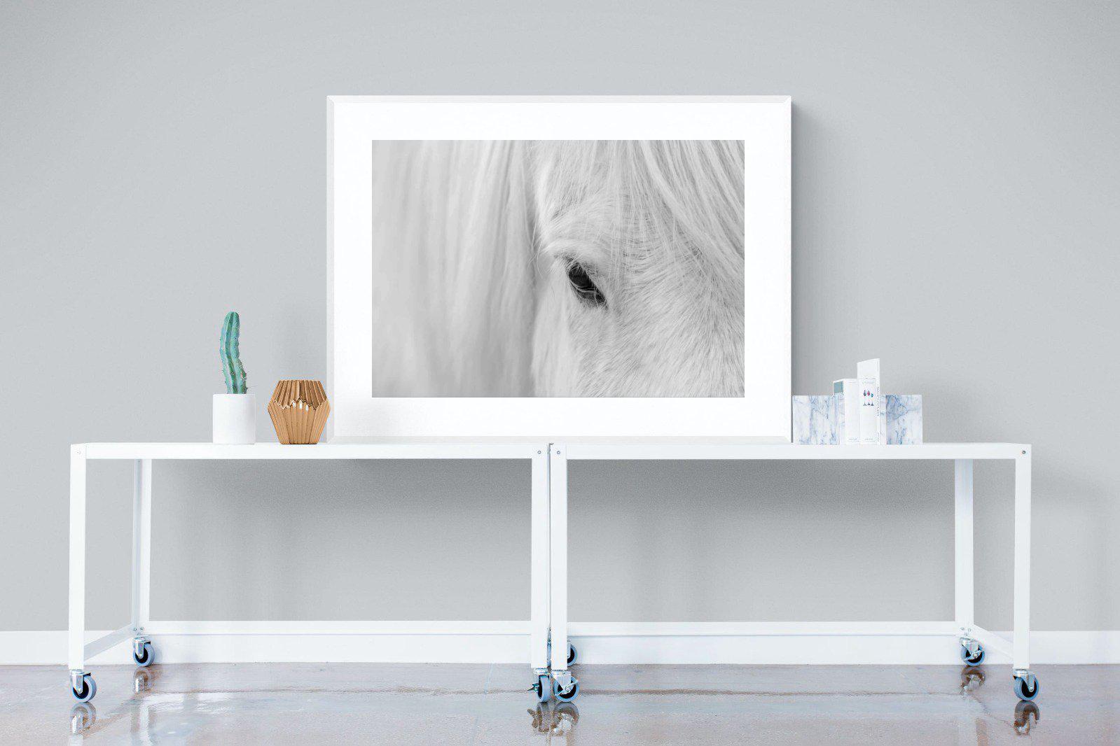 Icelandic Whisper-Wall_Art-120 x 90cm-Framed Print-White-Pixalot