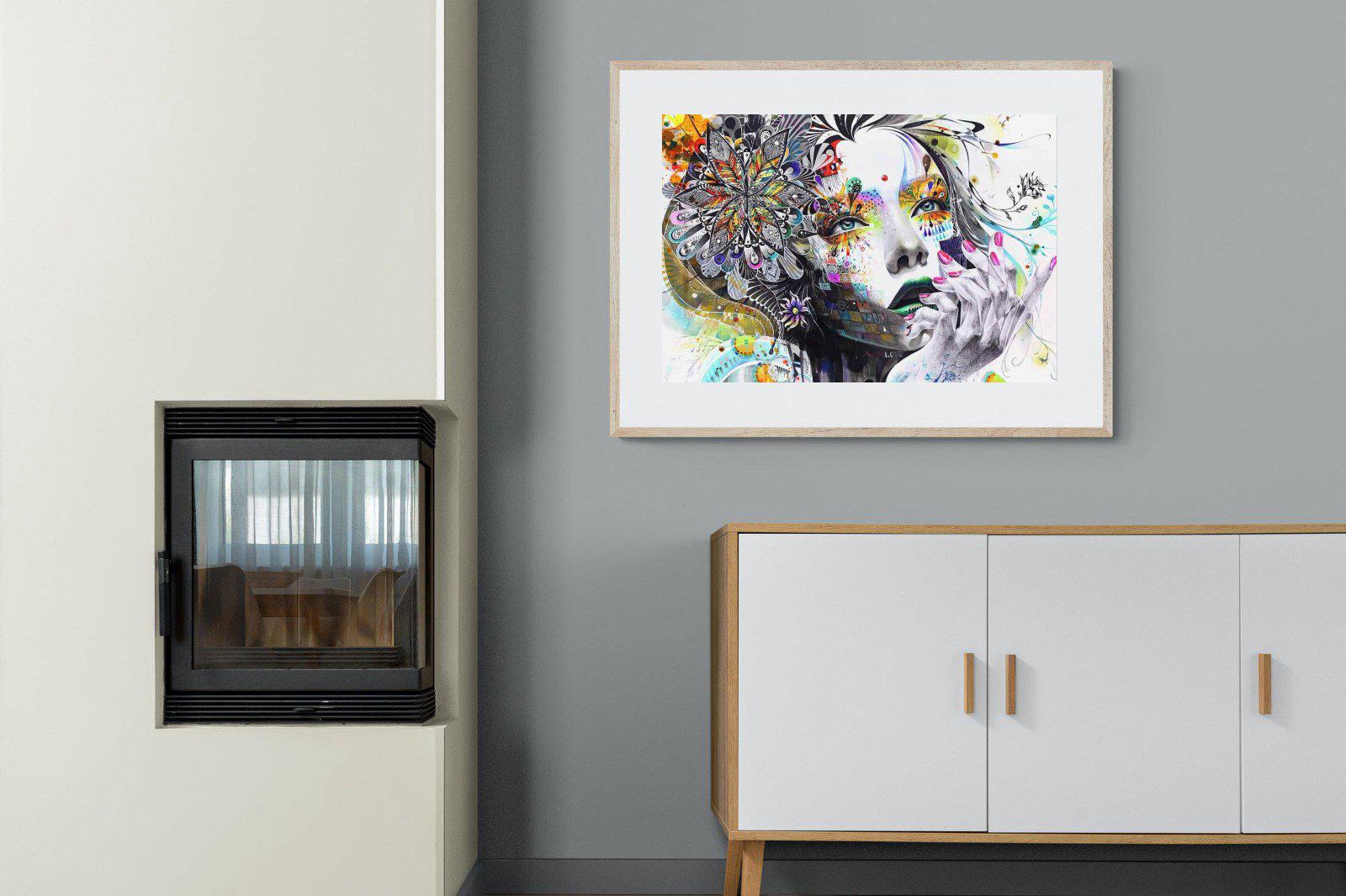 Imagination-Wall_Art-100 x 75cm-Framed Print-Wood-Pixalot