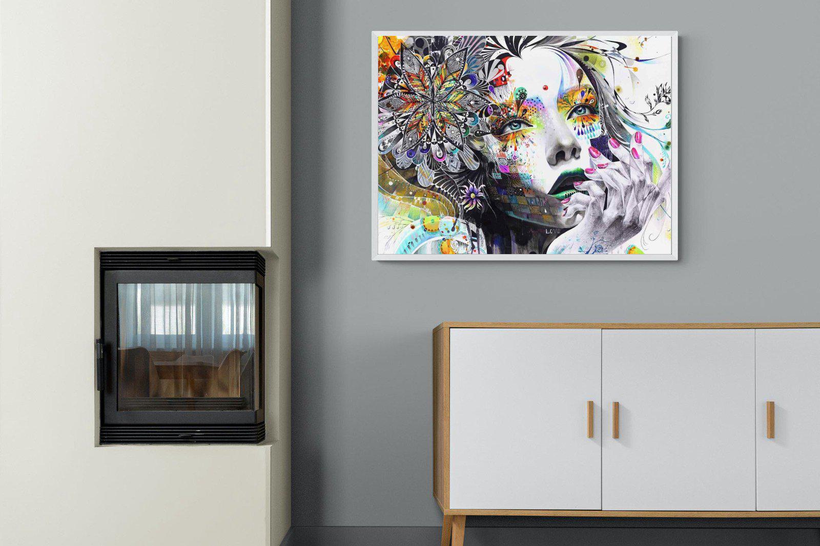 Imagination-Wall_Art-100 x 75cm-Mounted Canvas-White-Pixalot
