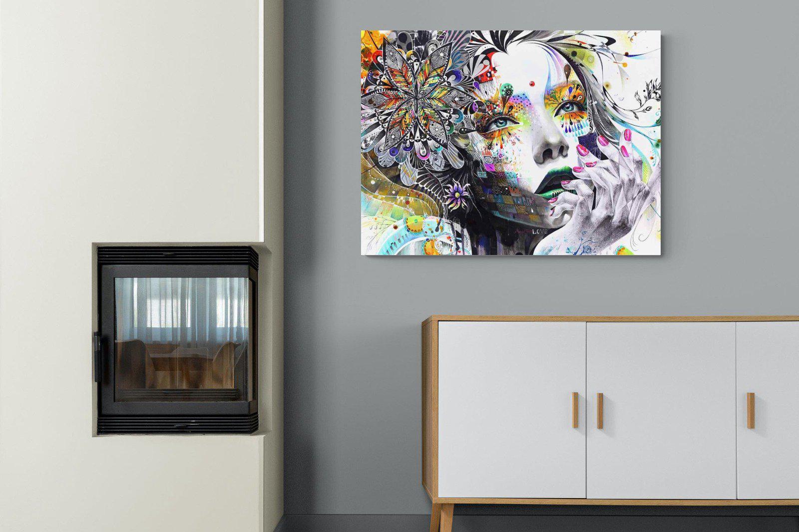 Imagination-Wall_Art-100 x 75cm-Mounted Canvas-No Frame-Pixalot