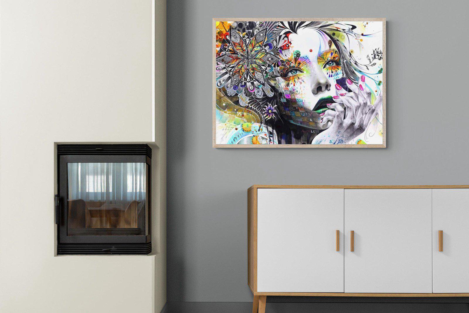 Imagination-Wall_Art-100 x 75cm-Mounted Canvas-Wood-Pixalot