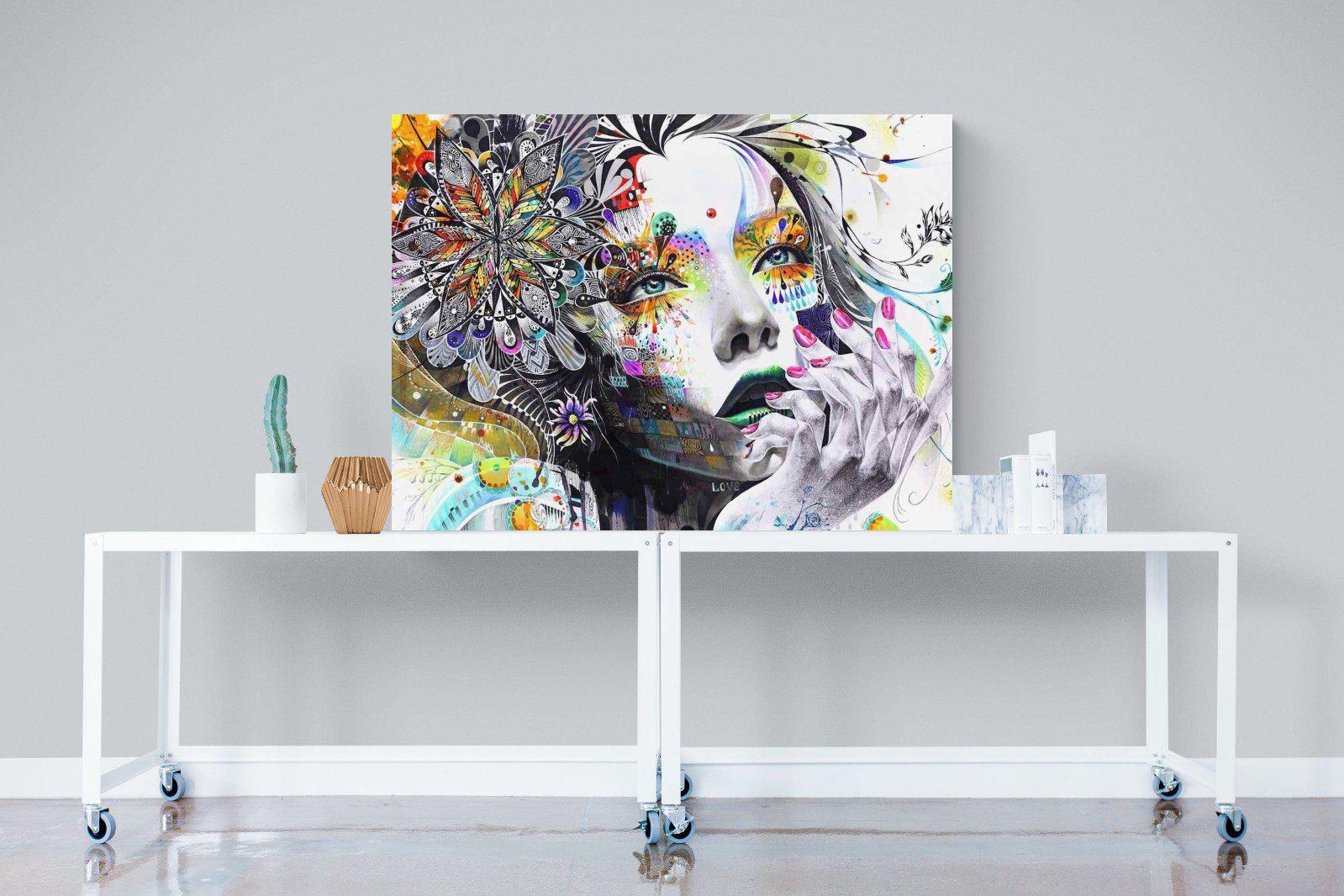Imagination-Wall_Art-120 x 90cm-Mounted Canvas-No Frame-Pixalot