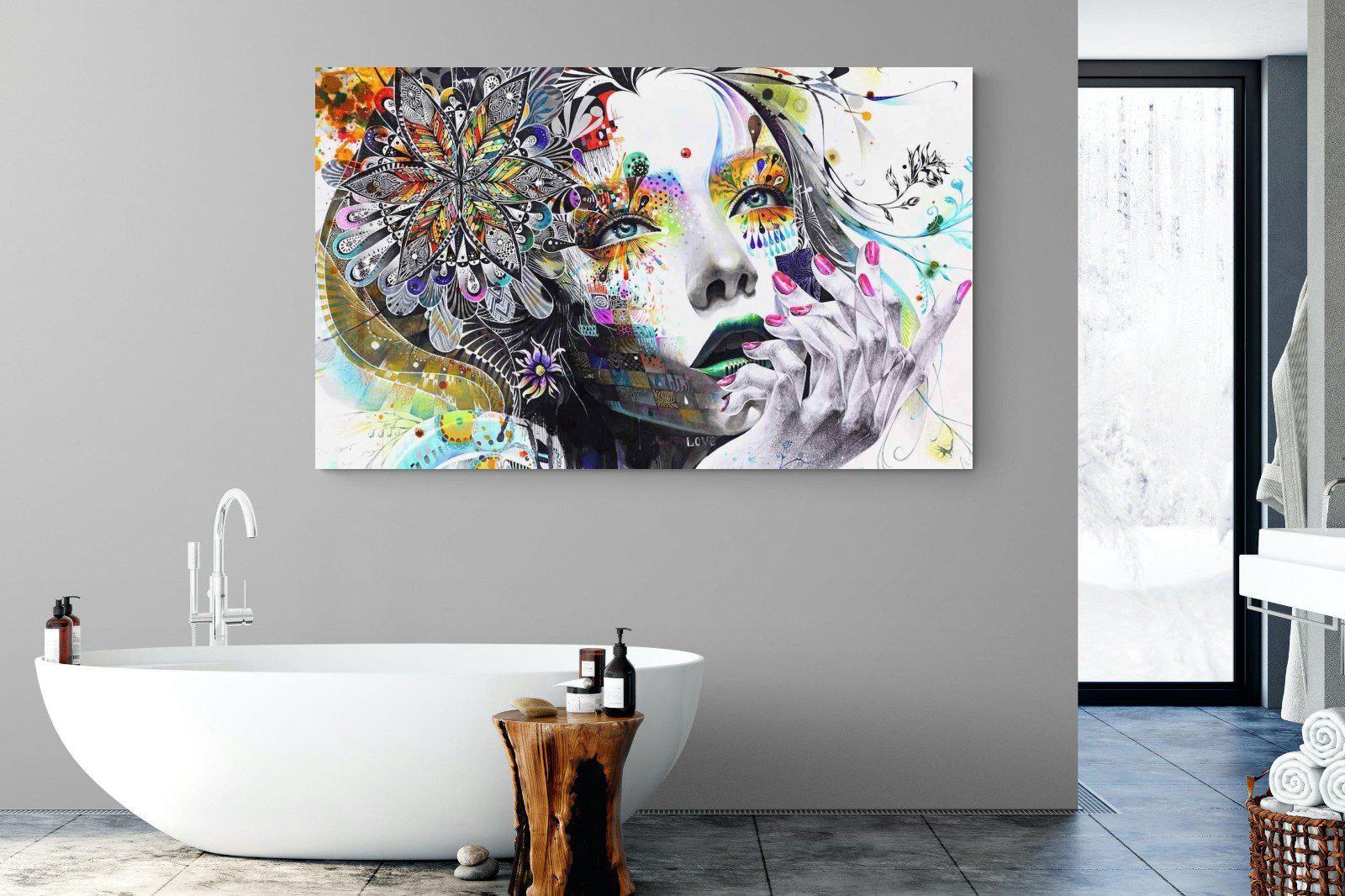 Imagination-Wall_Art-180 x 110cm-Mounted Canvas-No Frame-Pixalot