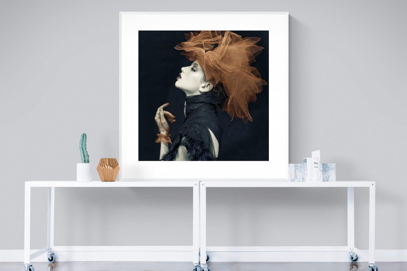 Imperious-Wall_Art-120 x 120cm-Framed Print-White-Pixalot