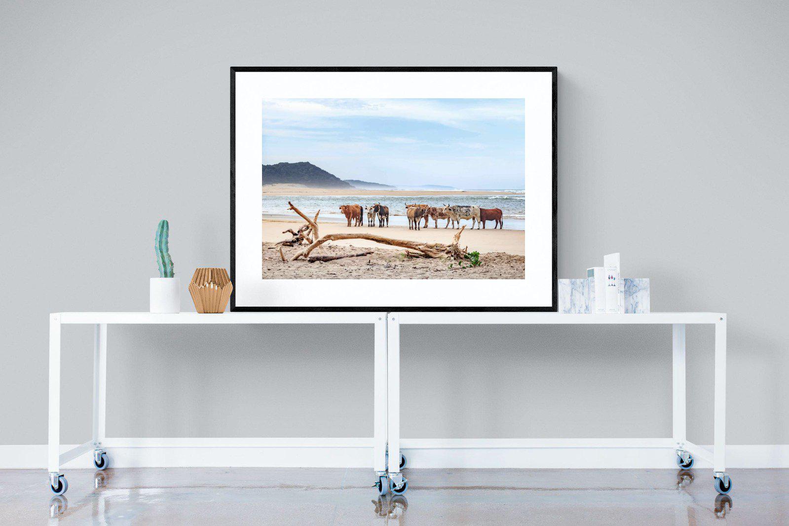 Indaba-Wall_Art-120 x 90cm-Framed Print-Black-Pixalot