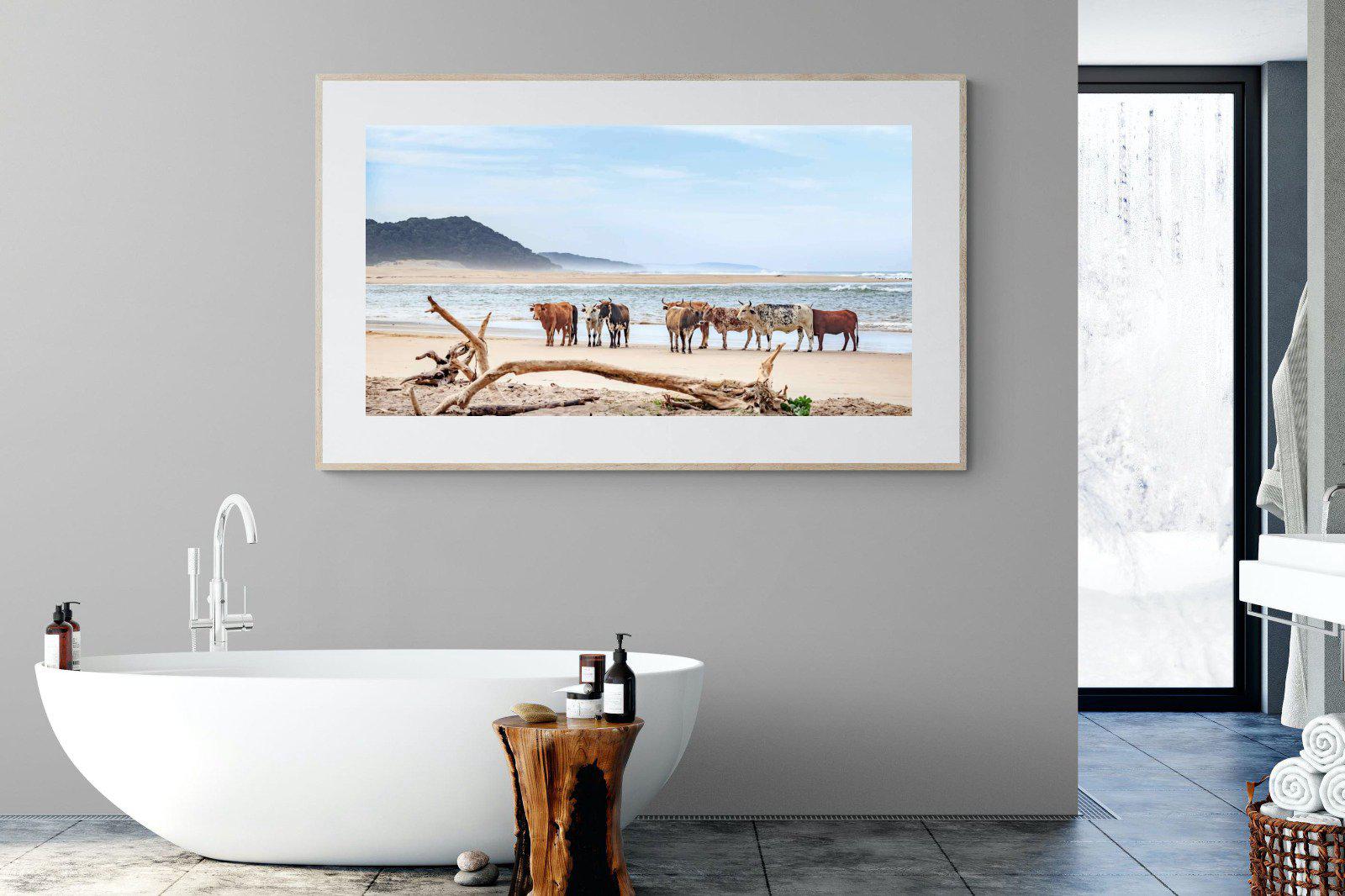 Indaba-Wall_Art-180 x 110cm-Framed Print-Wood-Pixalot