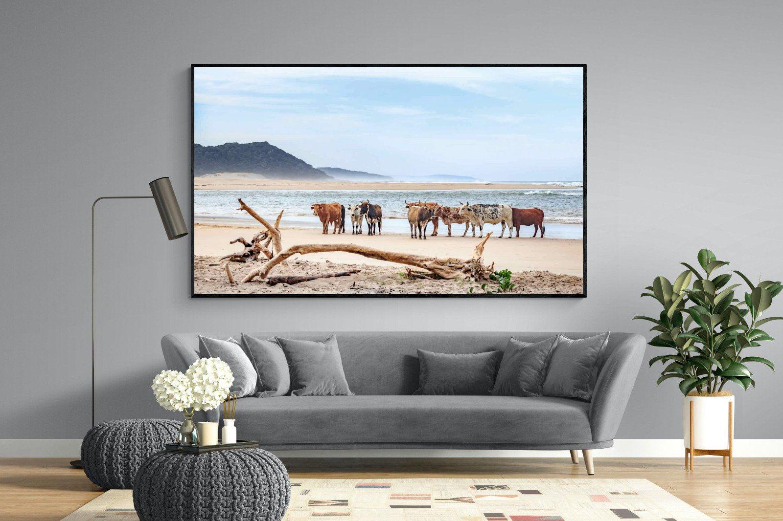 Indaba-Wall_Art-220 x 130cm-Mounted Canvas-Black-Pixalot