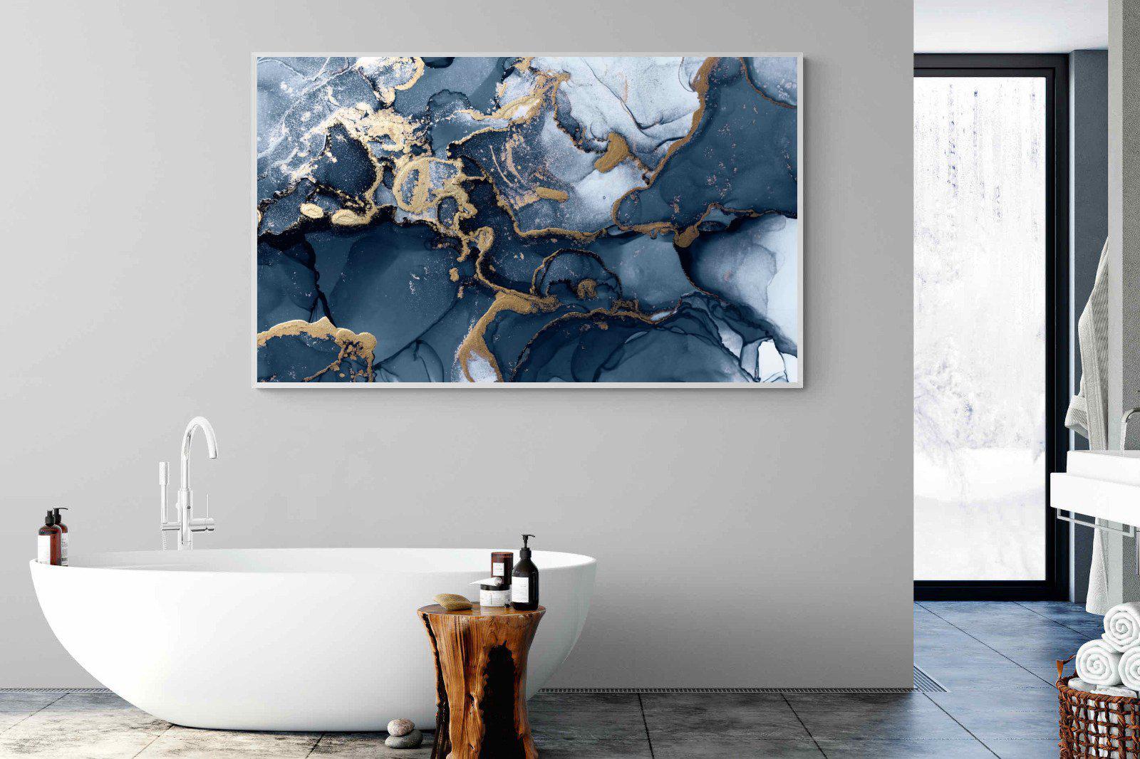 Indigo Ink-Wall_Art-180 x 110cm-Mounted Canvas-White-Pixalot