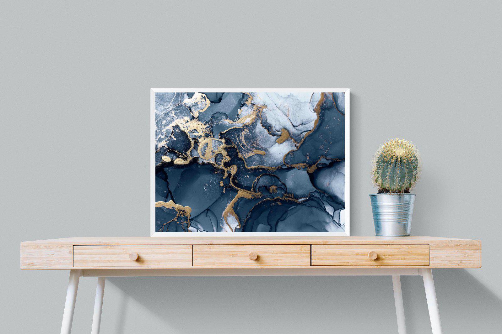 Indigo Ink-Wall_Art-80 x 60cm-Mounted Canvas-White-Pixalot