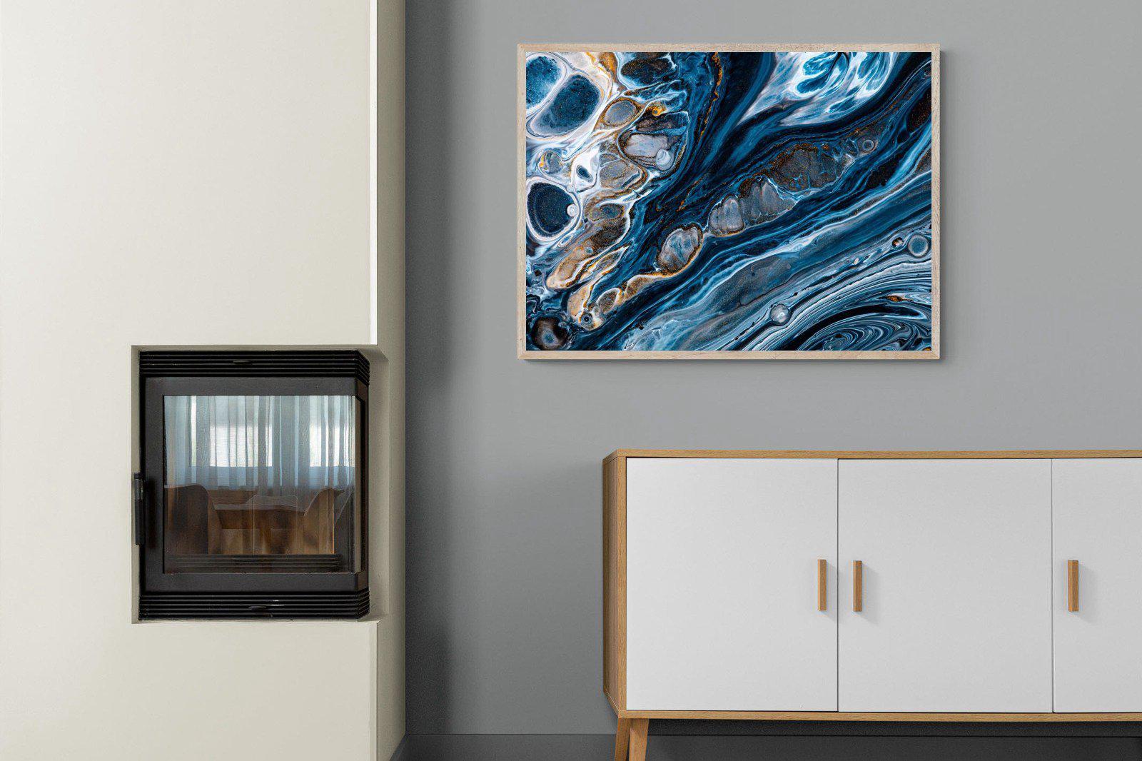 Iridescent-Wall_Art-100 x 75cm-Mounted Canvas-Wood-Pixalot