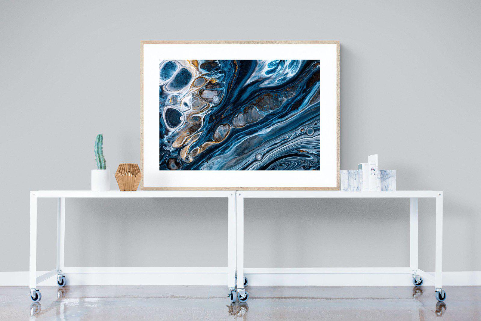 Iridescent-Wall_Art-120 x 90cm-Framed Print-Wood-Pixalot