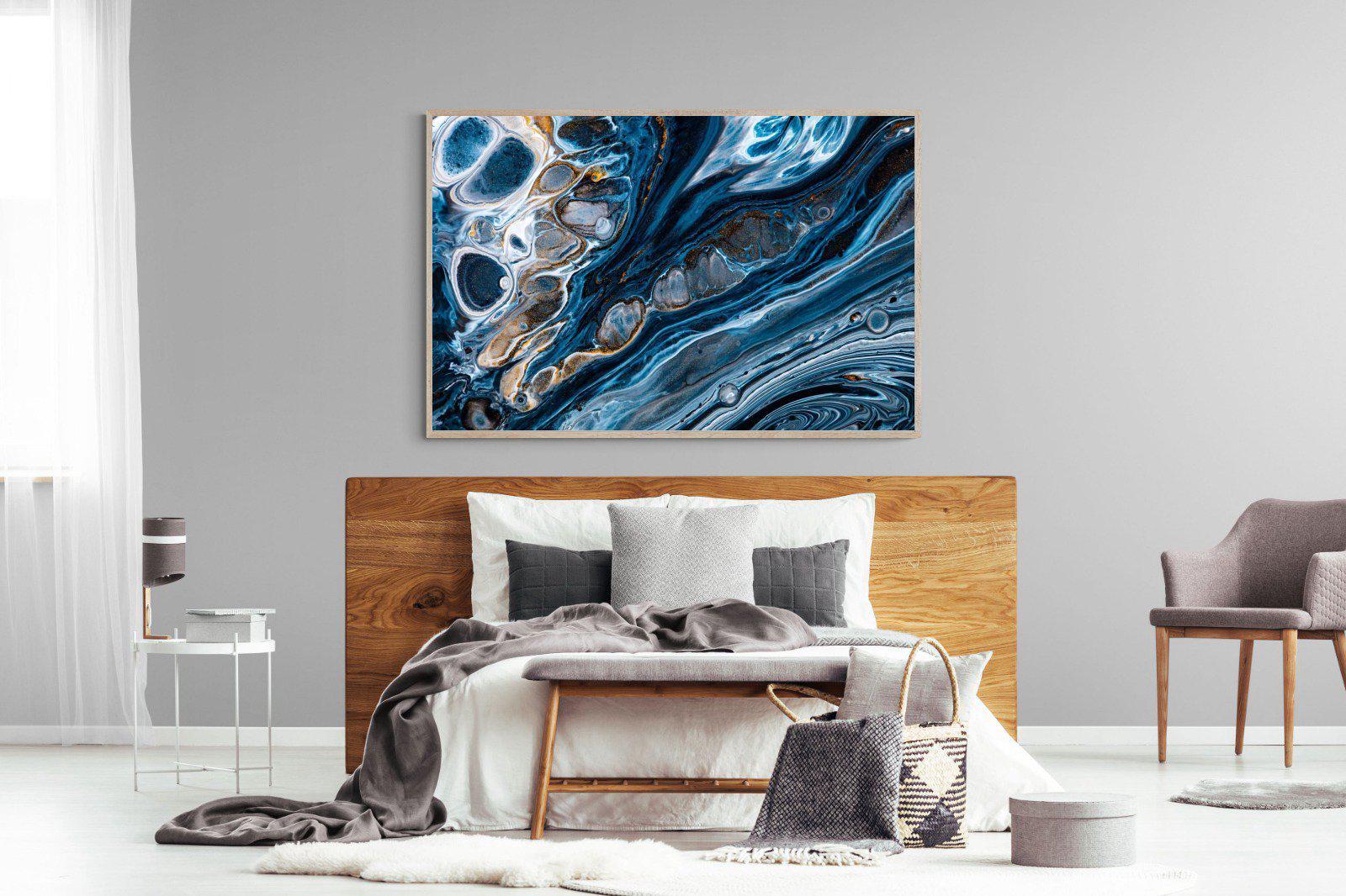 Iridescent-Wall_Art-150 x 100cm-Mounted Canvas-Wood-Pixalot