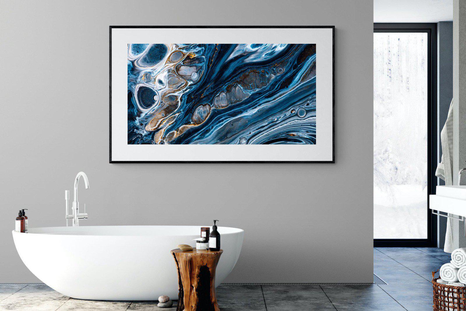 Iridescent-Wall_Art-180 x 110cm-Framed Print-Black-Pixalot