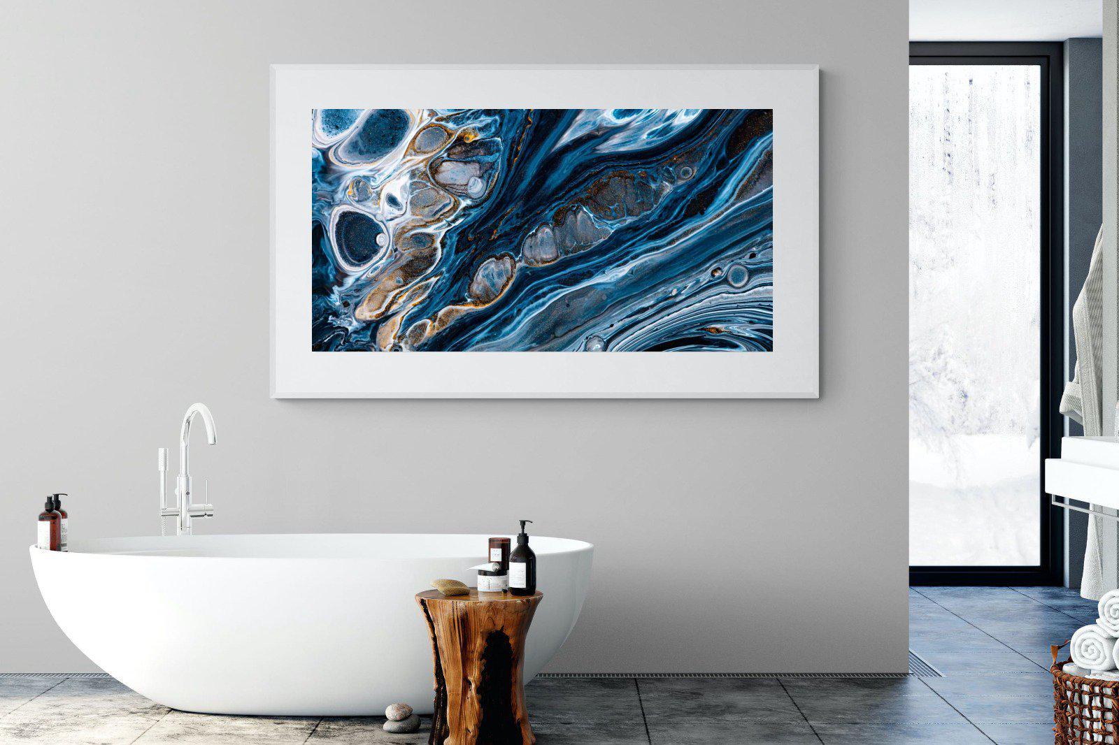 Iridescent-Wall_Art-180 x 110cm-Framed Print-White-Pixalot