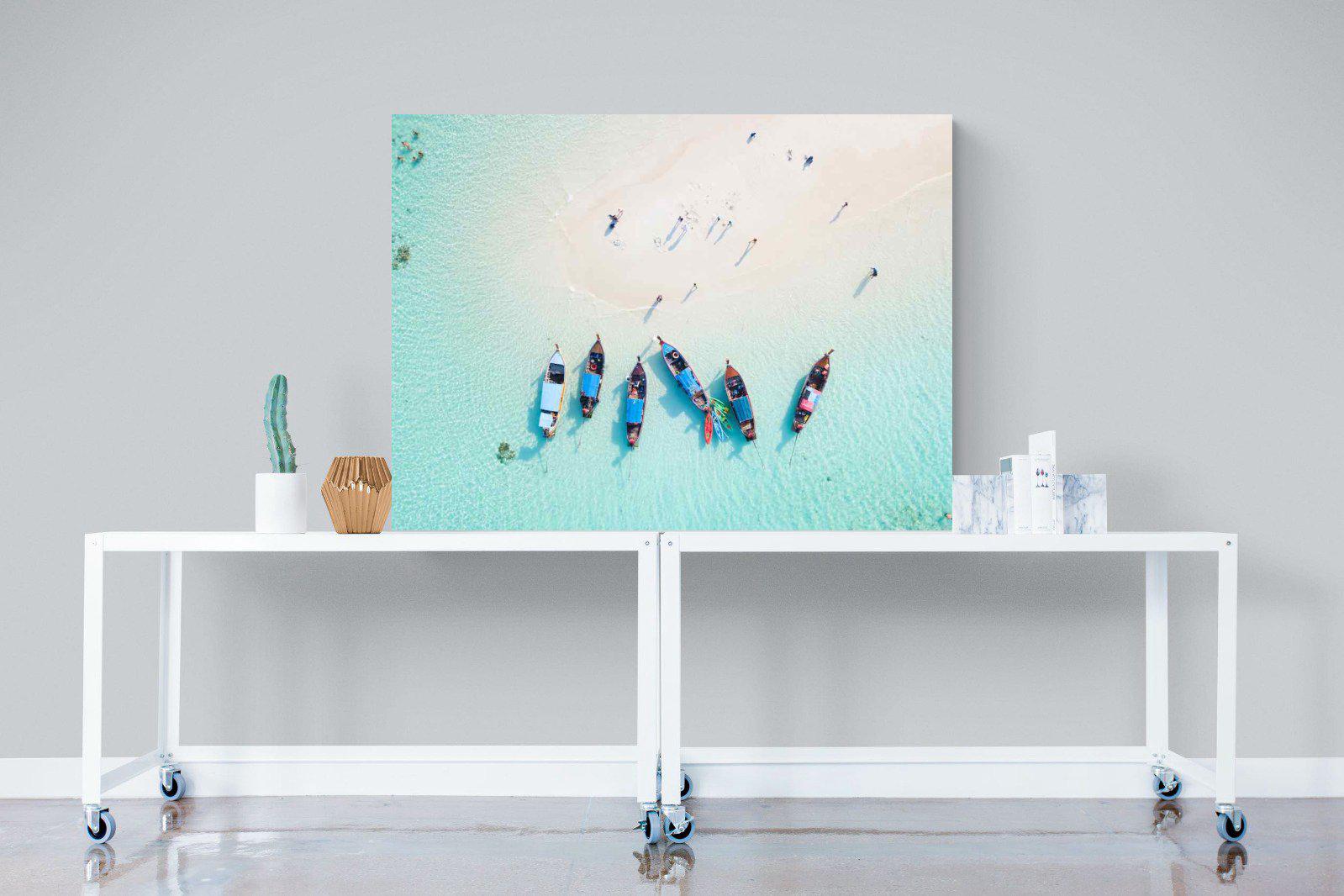 Island Hopping-Wall_Art-120 x 90cm-Mounted Canvas-No Frame-Pixalot