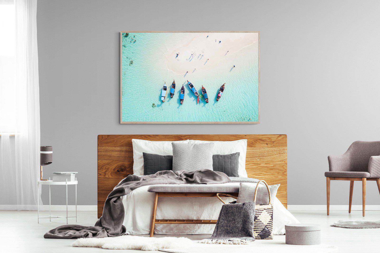 Island Hopping-Wall_Art-150 x 100cm-Mounted Canvas-Wood-Pixalot