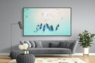Island Hopping-Wall_Art-220 x 130cm-Mounted Canvas-Black-Pixalot