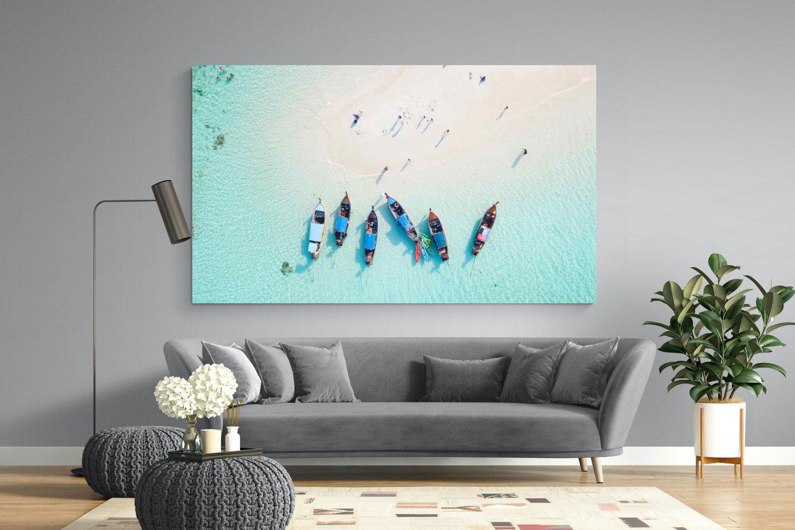 Island Hopping-Wall_Art-220 x 130cm-Mounted Canvas-No Frame-Pixalot