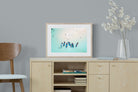 Island Hopping-Wall_Art-60 x 45cm-Framed Print-Wood-Pixalot