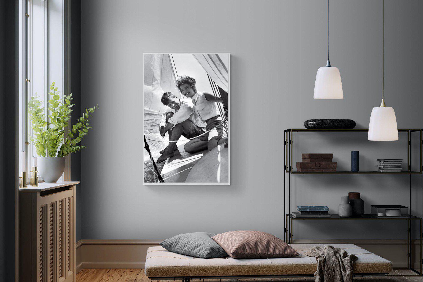 JFK-Wall_Art-100 x 150cm-Mounted Canvas-White-Pixalot