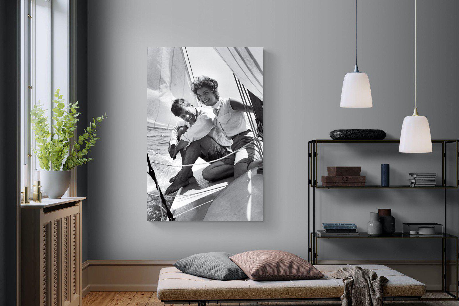 JFK-Wall_Art-120 x 180cm-Mounted Canvas-No Frame-Pixalot