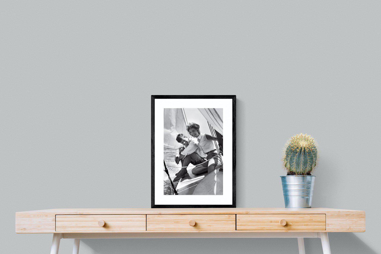 JFK-Wall_Art-45 x 60cm-Framed Print-Black-Pixalot