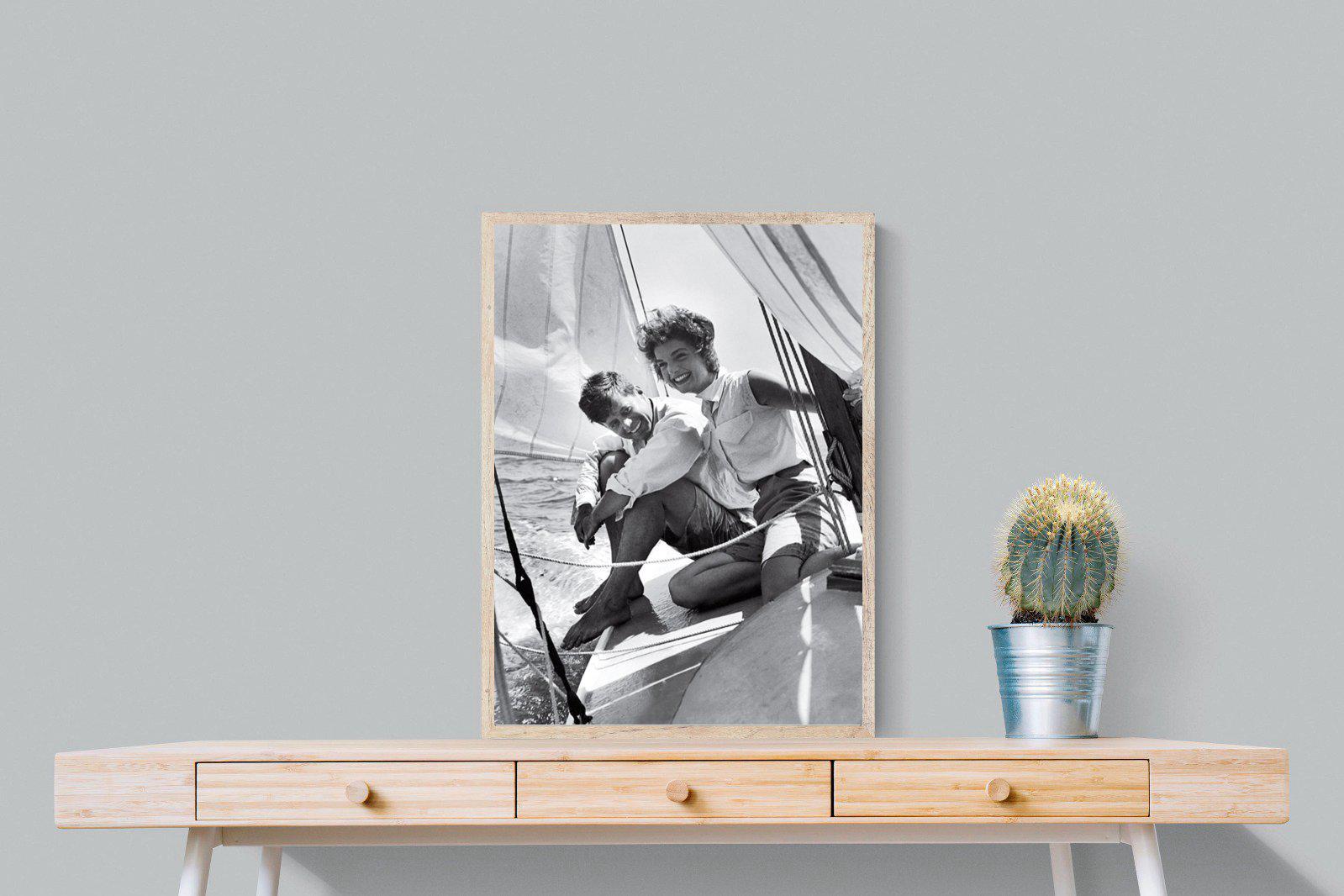 JFK-Wall_Art-60 x 80cm-Mounted Canvas-Wood-Pixalot