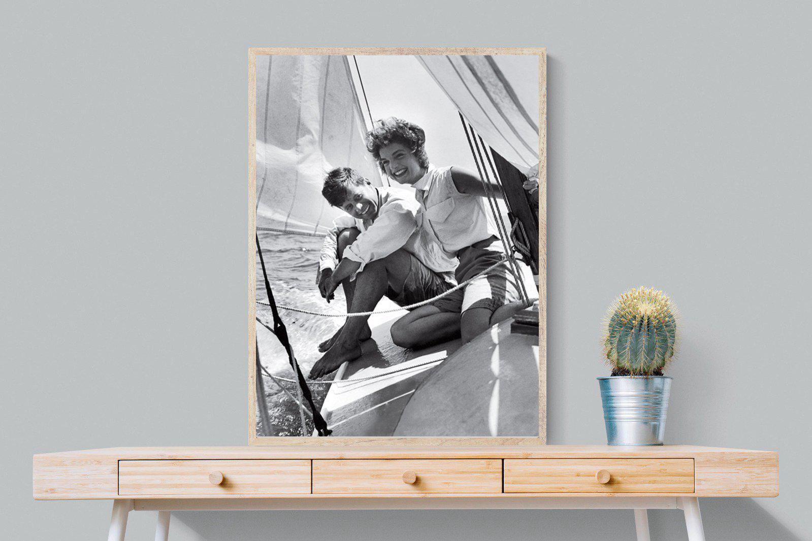 JFK-Wall_Art-75 x 100cm-Mounted Canvas-Wood-Pixalot