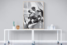 JFK-Wall_Art-90 x 120cm-Mounted Canvas-Wood-Pixalot